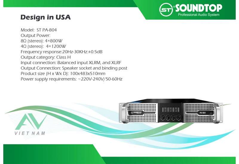 SOUNDTOP PA-804