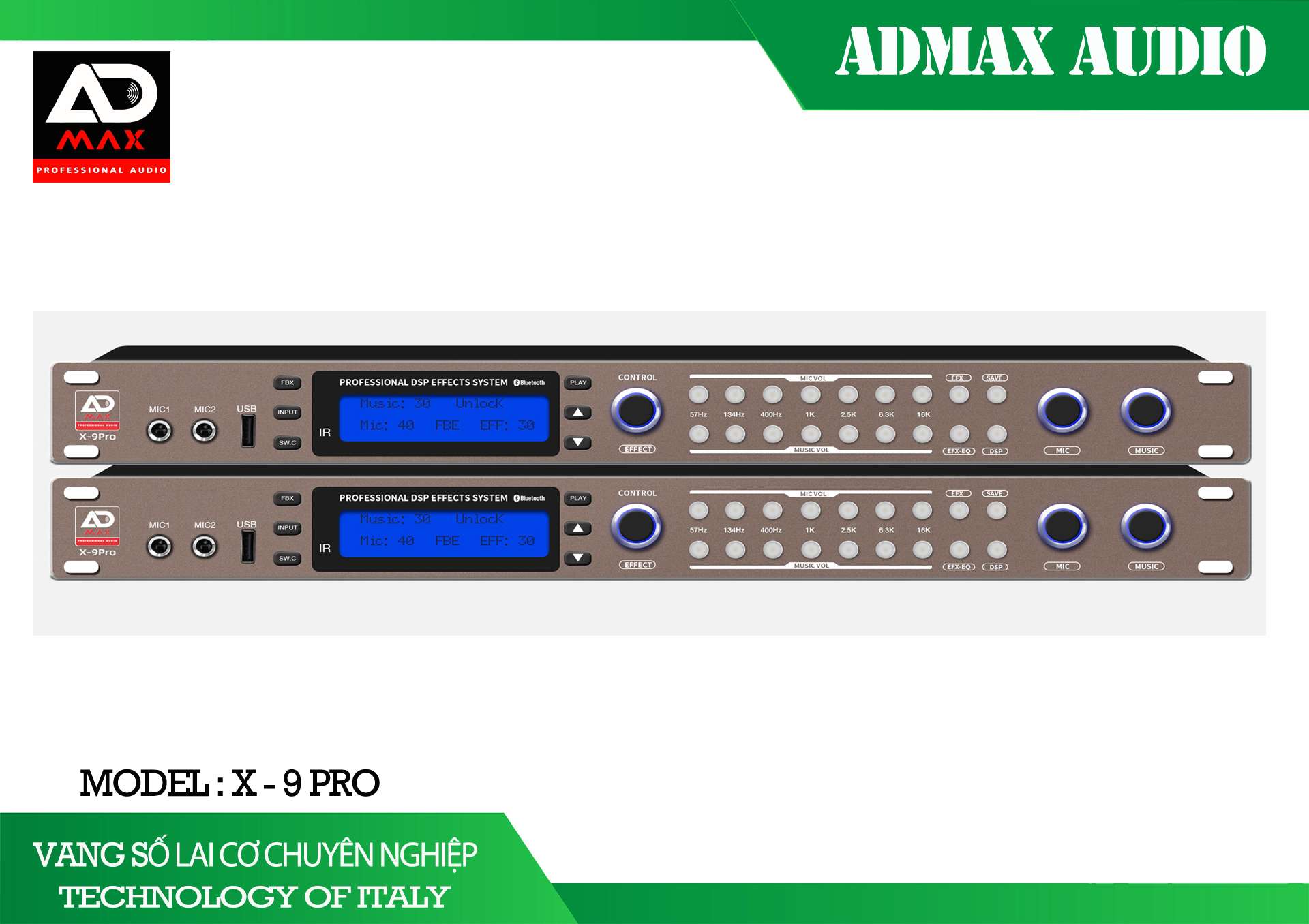 Vang số ADMAX X-9Pro