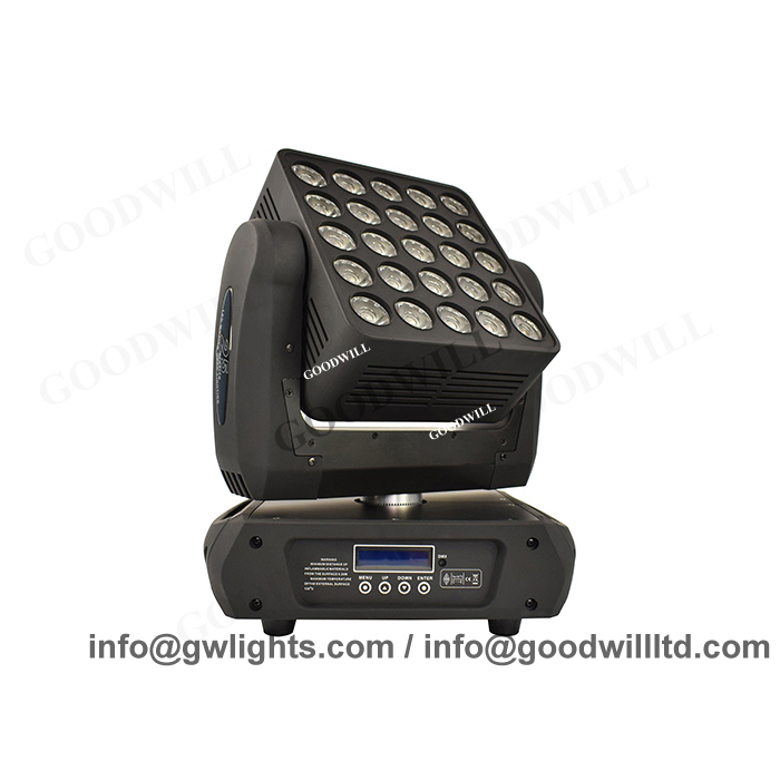 Đèn Moving Head Led Matrix 5X5X15W