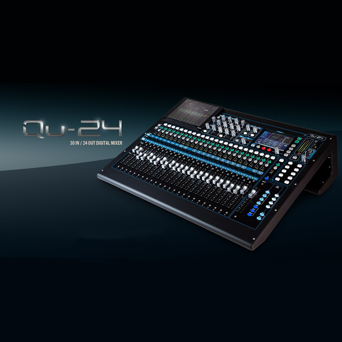 BÀN DIGITAL MIXER ALLEN HEATH QU 24 KỸ THUẬT SỐ