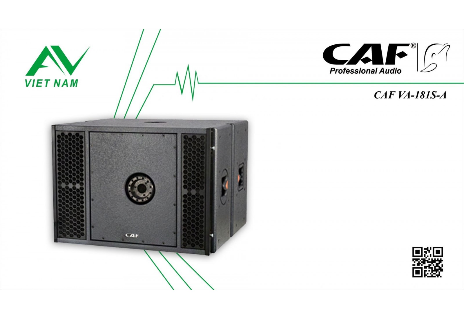 CAF VA-181S-A Active (VA 210 Line Array System)